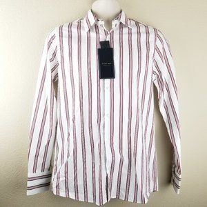 Zara Striped button shirt